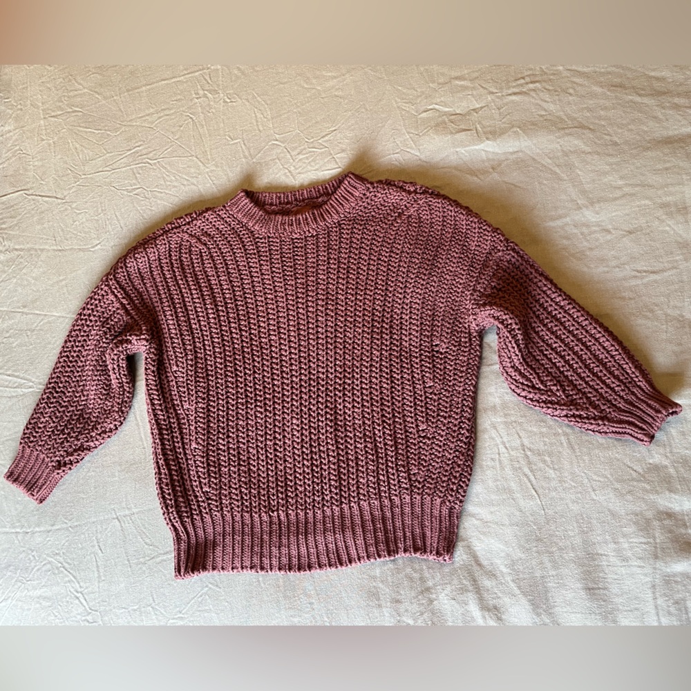 babaa Jumper No18 – Black Cherry – 100% Spanish Cotton – Sold Out Color